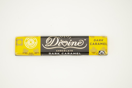 Divine Chocolate Dark Caramel 35g