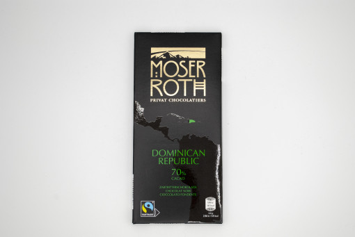 Moser Roth Dominican Republic 70% cacao Zartbitterschokolade 100g