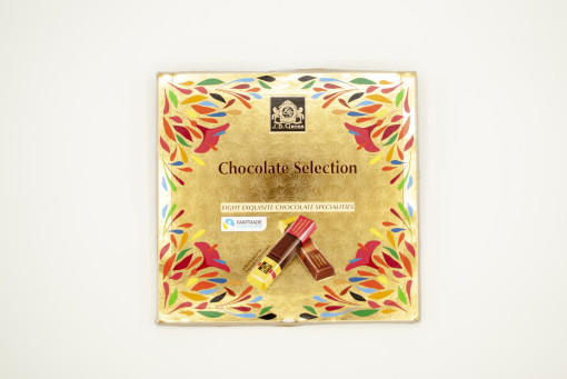 J.D. Gross Chocolate Selection – válogatás nyolcféle töltött és töltetlen csokoládéból 200g