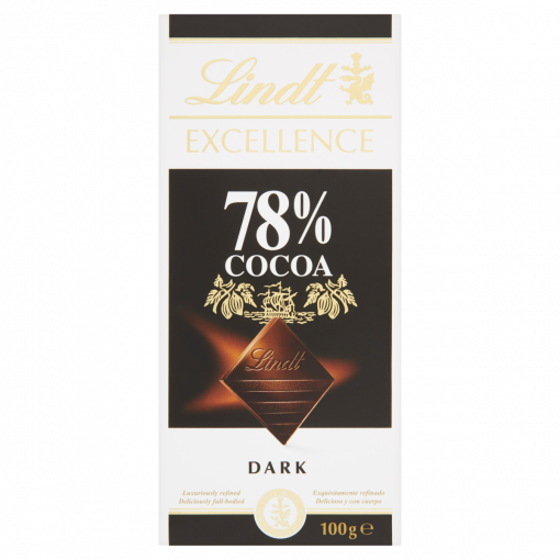 Lindt Excellence extra keserű csokoládé 78% 100 g