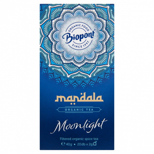 Biopont Mandala Moonlight filterezett, fűszeres BIO teakeverék 20 filter 40 g