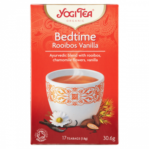 Yogi Tea BIO lefekvés előtti tea rooibos és vanília ízesítéssel 17 filter 30,6 g