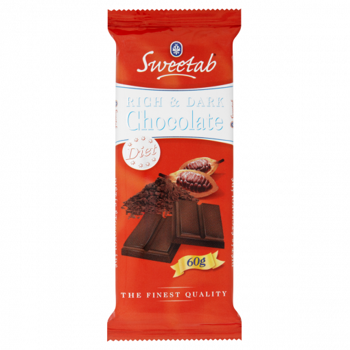 Sweetab étcsokoládé édesítőszerrel 60 g