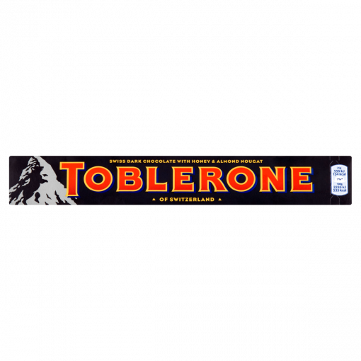 Toblerone étcsokoládé mézzel és mandulával 100 g