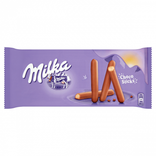 Milka Choco Sticks alpesi tejcsokoládéba mártott keksz 112 g