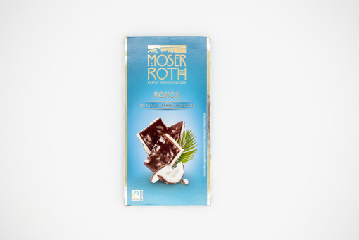 Moser Roth Kokos in Zartbitterschokolade 140g