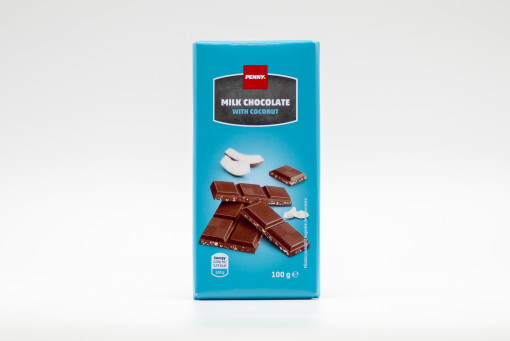 Penny Milk Chocolate with coconut 100g