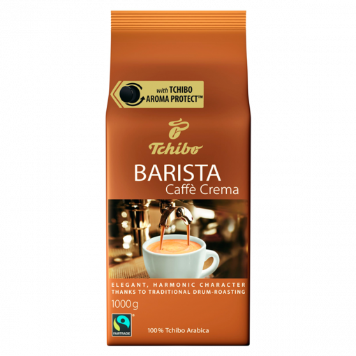 Tchibo Barista Caffè Crema szemes, pörkölt kávé 1000 g