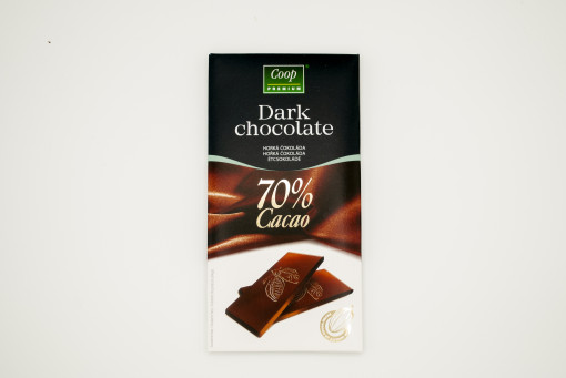 COOP Premium Dark chocolate 70% Cacao 80g