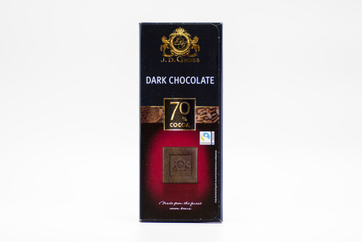J.D. Gross Dark Chocolate 70% cocoa 125g