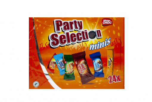 Mister CHOC Party Selection minis 24x