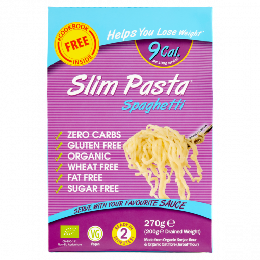 Slim Pasta Spaghetti zabrost és konjak mannán alapú készítmény 270 g