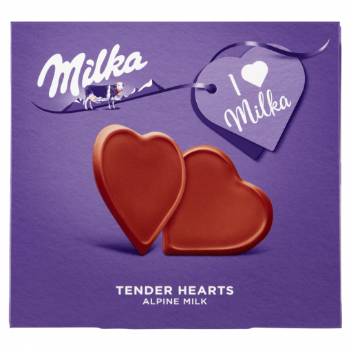 Milka I love Milka Tender Hearts tejcsokoládé 130 g