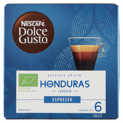 NESCAFÉ Dolce Gusto Honduras Corquin Espresso kávékapszula 12 db/12 csésze 72 g