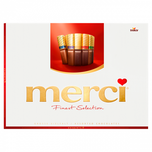 Merci Finest Selection 8 csokoládékülönlegesség 675 g