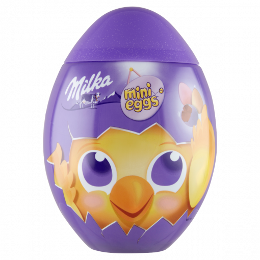 Milka alpesi tej felhasználásával készült tejcsokoládé tojások cukorbevonattal 6 x 31,6 g (189 g)