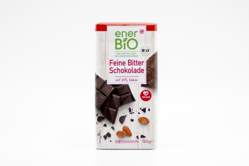 enerBio Feine Bitter Schokolade mit 70% Kakao 100g