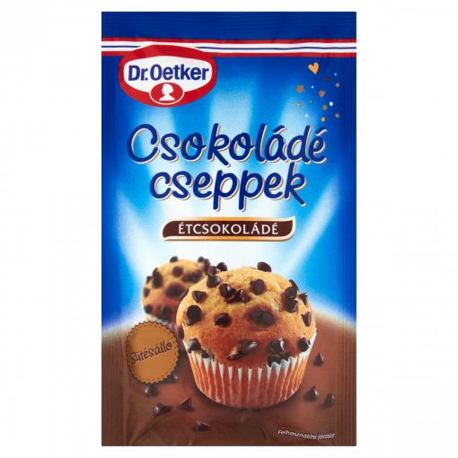 Dr. Oetker Csokoládé cseppek sütésálló étcsokoládé 100 g