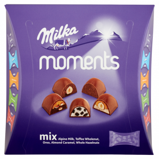Milka Moments tejcsokoládé válogatás 11 db 97 g