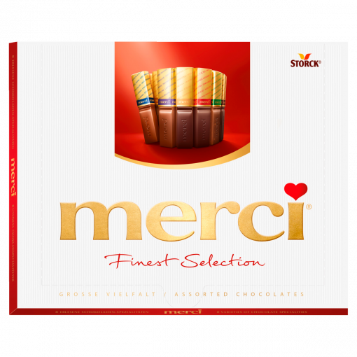 Merci Finest Selection 8 csokoládékülönlegesség 250 g