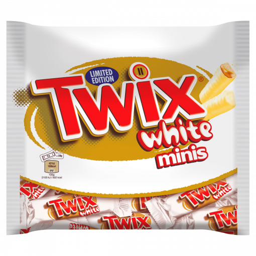 Twix White Minis fehércsokoládé 170 g