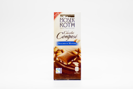 Moser Roth Chocolat Composé Vollmilch Mandel 100g