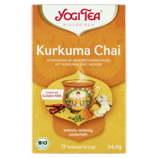 Yogi Tea BIO kurkuma chai tea 17 filter 34 g