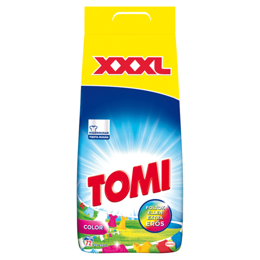 Tomi Color mosópor 72 mosás 4,68 kg
