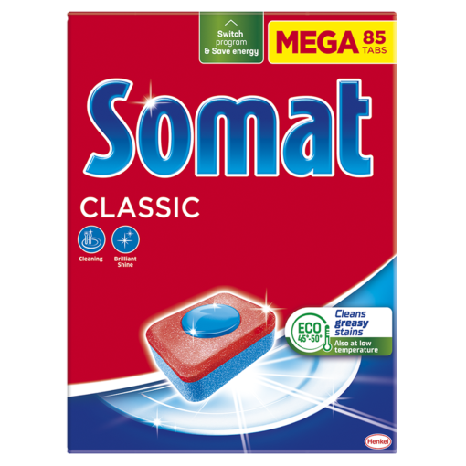 Somat Classic gépi mosogatótabletta 85 db 1411 g (Dishwasher Tabs)