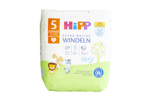 HIPP Babysanft pelenka Junior single 29 db 12-17 kg