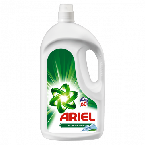Ariel Mountain Spring Folyékony Mosószer, 3900 ml (Washing Gel)
