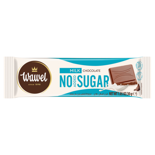 Wawel tejcsokoládé hozzáadott cukor nélkül, édesítőszerrel 30 g