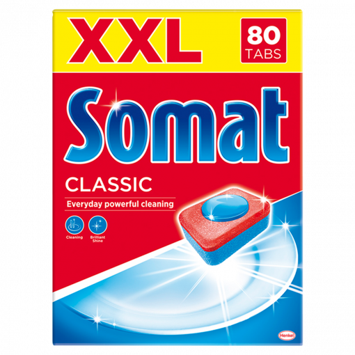 Somat Classic mosogatógép tabletta 80 db (Dishwasher Detergent)