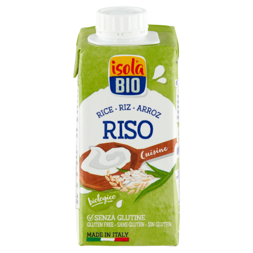 Isola Bio gluténmentes bio rizs főzőkrém 200 ml