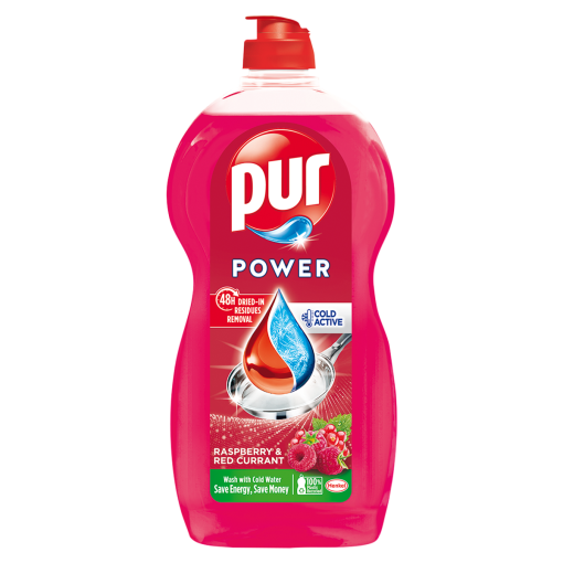 Pur Power Raspberry & Red Currant kézi mosogatószer 1,2 l