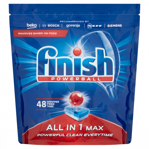 Finish All in 1 Max mosogatógép-tabletta 48 db (Dishwasher Tabs)