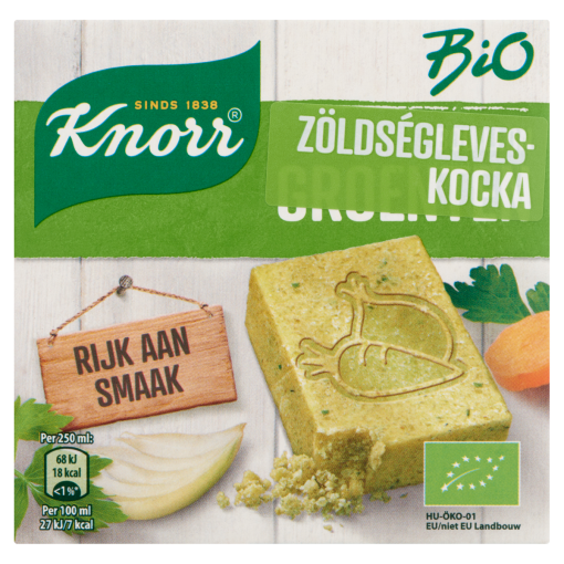 Knorr BIO zöldségleveskocka 6 db 60 g
