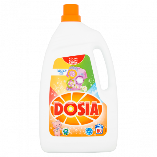 Dosia Multi Gel folyékony mosószer színes 3 l (Washing Gel Colour)