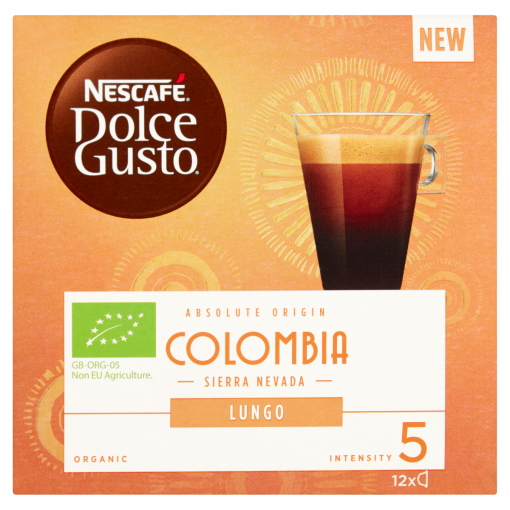 NESCAFÉ Dolce Gusto Colombia Sierra Nevada Lungo kávékapszula 12 db/12 csésze 84 g