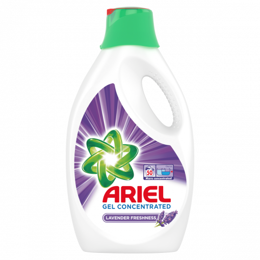 Ariel Lavender Freshness Folyékony Mosószer, 2750 ml (Laundry Gel)