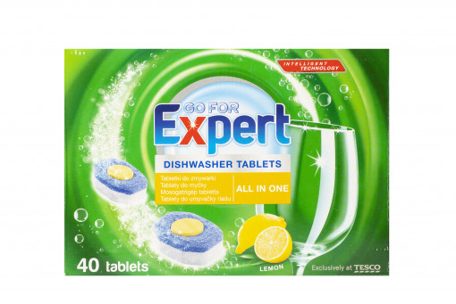 Go For Expert all in one mosogatógép tabletta Lemon (Dishwasher Detergent)