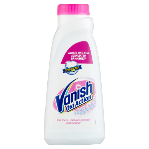 Vanish Oxi Action folteltávolító és fehérítő folyadék 500 ml (Washing Gel, Bleach)