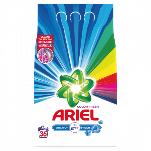 Ariel Touch Of Lenor Fresh Color Mosópor, 2.7kg (Washing Powder) 