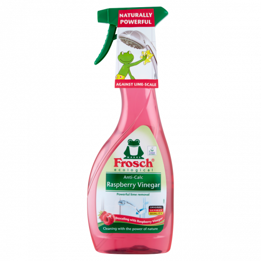 Frosch Ecological vízkőoldó spray málnaecettel 500 ml (Limescale Remover)