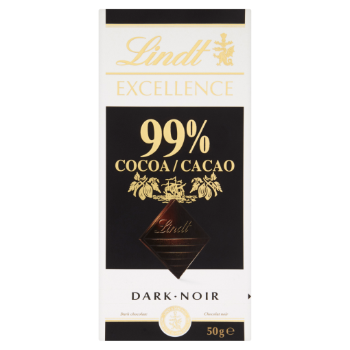 Lindt Excellence extra keserű csokoládé 99% 50 g