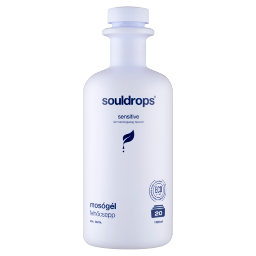 Souldrops Felhőcsepp szenzitív mosógél 20 mosás 1300 ml