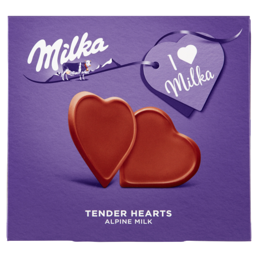 Milka I love Milka Tender Hearts tejcsokoládé 130 g