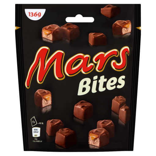 Mars Bites tejcsokoládé 136 g