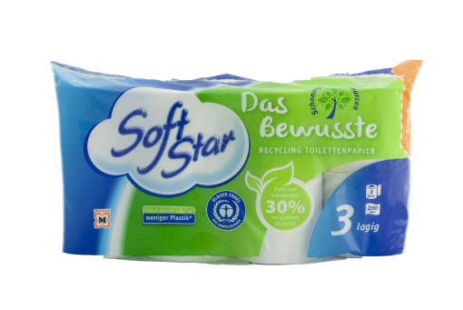 Soft Star A Jól Bevált toalettpapír 3 rétegű 8×200 lap