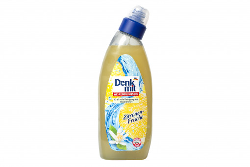 Denkmit WC tisztító gél citrom illattal 750 ml (Toilet Cleaner Lemon)